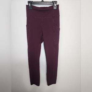 Lululemon Fast Free HR Tight 25" Nulux Size 4 Purple/red